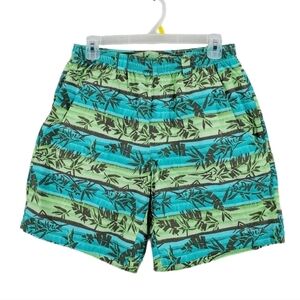 Columbia PFG Shorts Mens 29 Super Backcast 6" Elastic Waist Mesh Lined 29x7 1/4